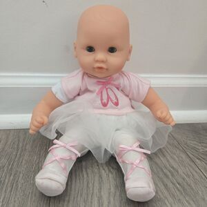 Corolle Bebe Calin Ballerina Baby Doll 12" 30cm Pink Tutu Sleep Eyes Mon Premier